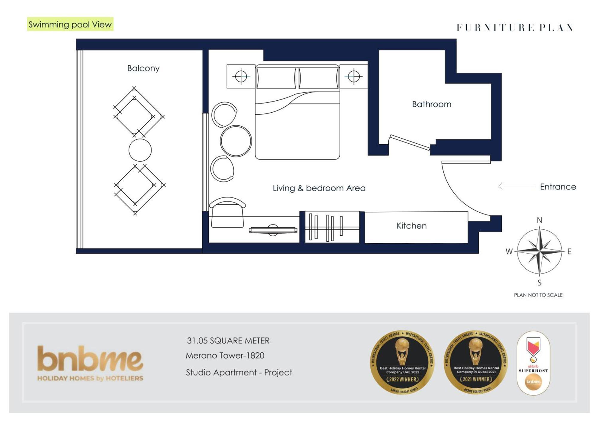 Bnbmehomes - Merano Tower ดูไบ ภายนอก รูปภาพ